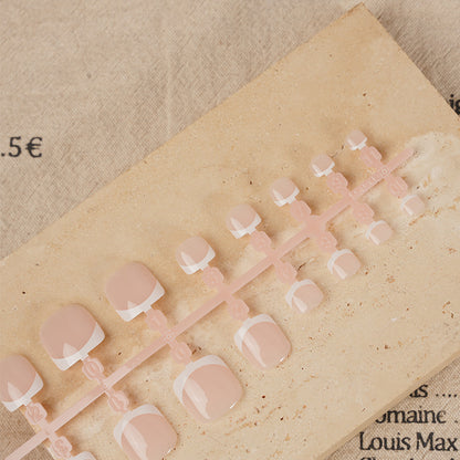 Stylishes French Tip Press-On Nagelset Brehn