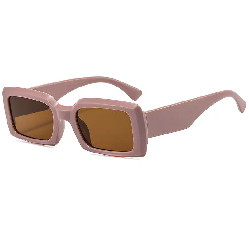 Zeitgenössische Matte Quadratische Sonnenbrille Brehn