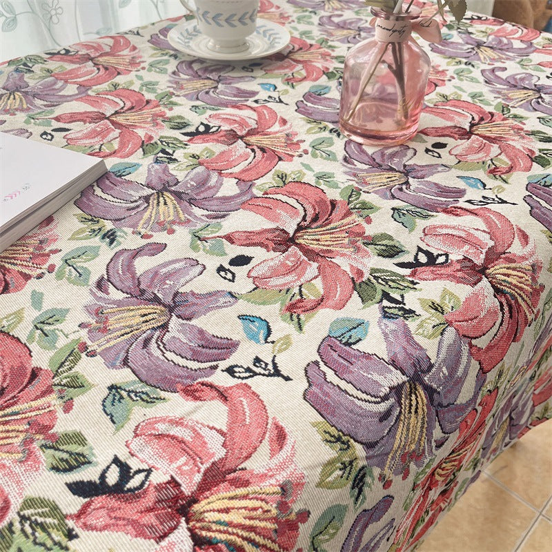 Elegante florale Wandteppich
