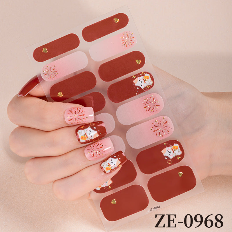 Urlaubs-Themen Nagelwraps