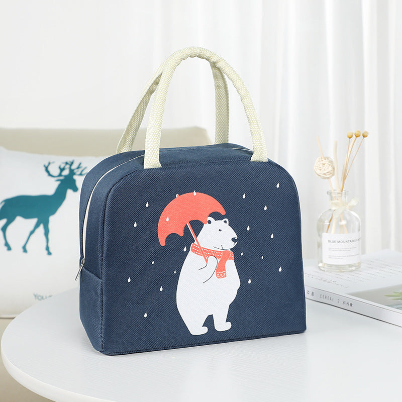 Isolierte Lunch-Tasche mit Verspieltem Fuchs-Design Brehn