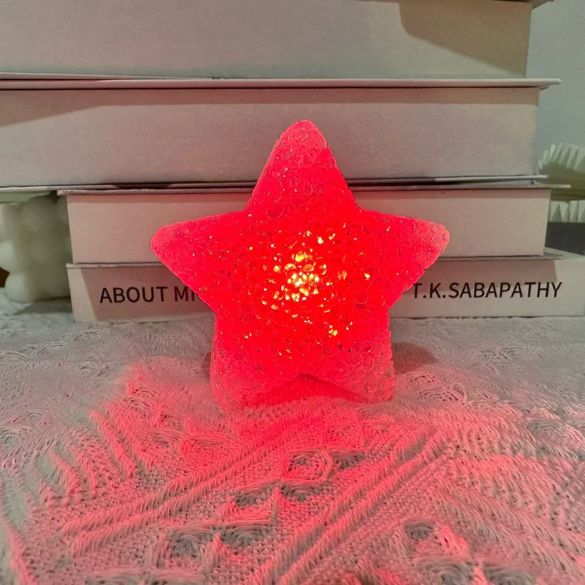 LED Frosted Acrylic Star Ambient Night Lamp Brehn