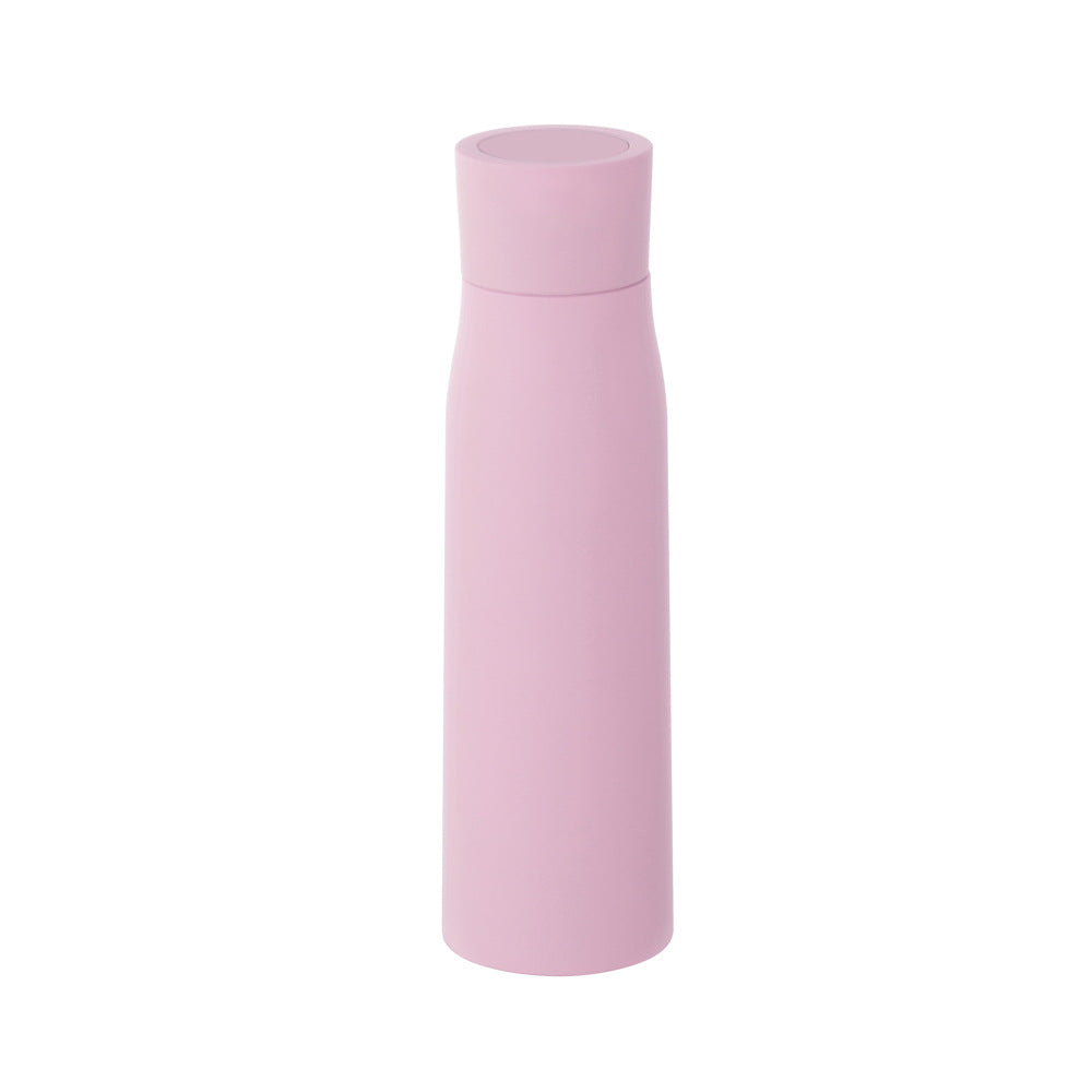 Unisex nan vakuumisolierte Edelstahl-Trinkflasche mit schlankem ergonomischem Design und auslaufsicherem Schraubverschluss Brehn