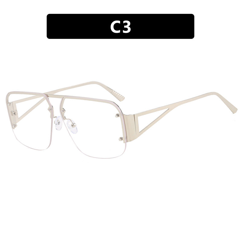 Damen optische Brille mit elegantem, geometrischem Design und hochwertigem Metallrahmen Brehn