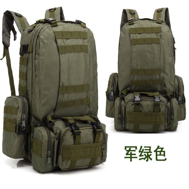Taktischer Rucksack Mit Vielseitigem Stauraum Und Modularen Taschen Brehn