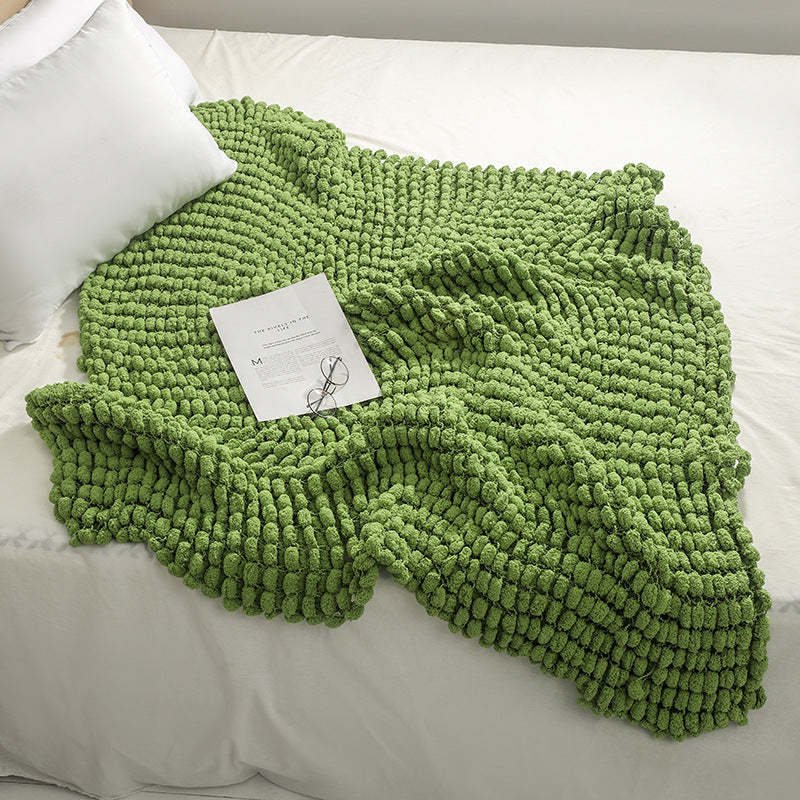 Gemütliche Chenille-Decke