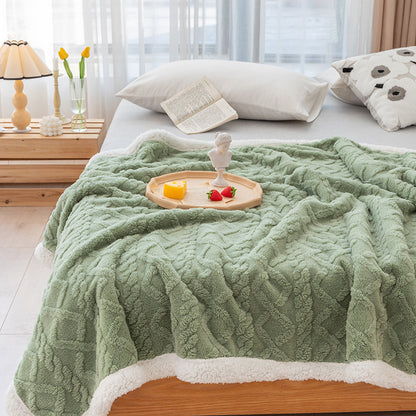 Gemütliche dekorative Wurfdecke
