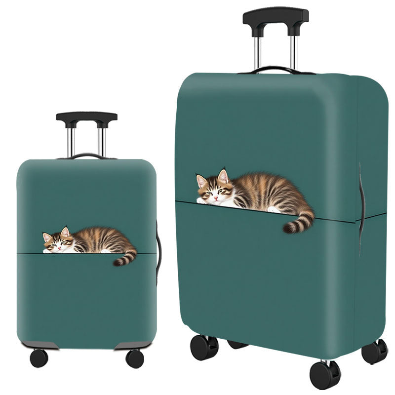 Künstlerisches Katzen-Themen Hartschalenkoffer Brehn
