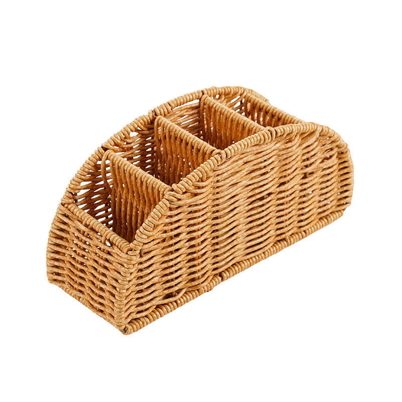 Woven Multi-Compartment Storage Caddy Brehn