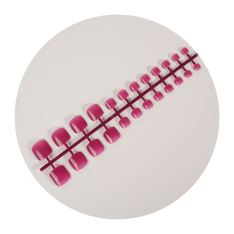 Glänzendes Quadratisches Press-On Nail Set Brehn 1790727059