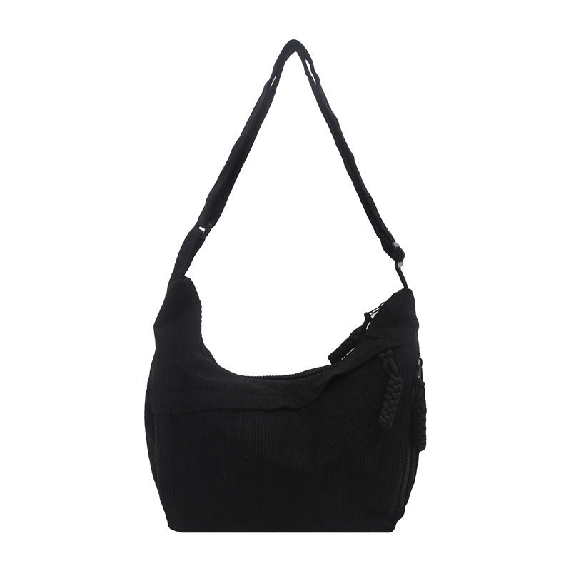 Umweltfreundliche gerippte Crossbody-Tasche Brehn