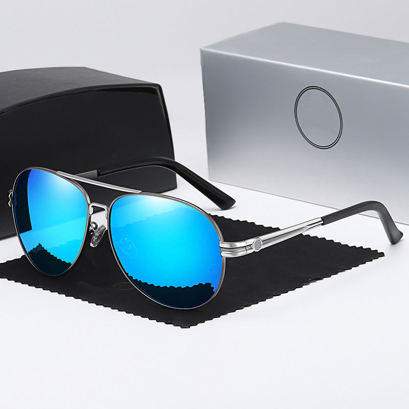 Damen elegante Sonnenbrille mit schmalem Rahmen und UV-Schutz Brehn