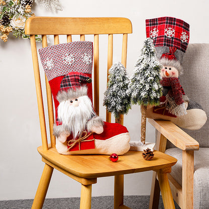 Festlicher Weihnachtsstrumpf mit Rentiermotiv Brehn