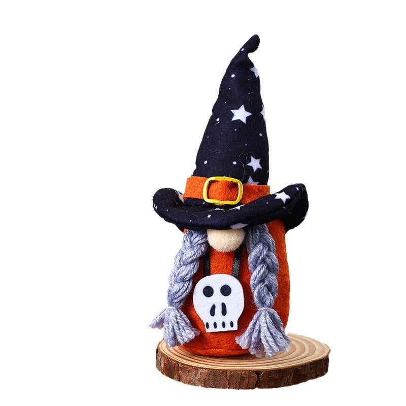 Dekorative Halloween Gnome Figur Brehn