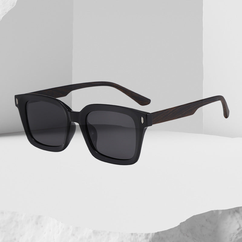 Damen stilvolle quadratische Sonnenbrille mit robustem Rahmen Brehn