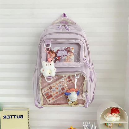 Multifunktionaler transparenter Fenster-Rucksack