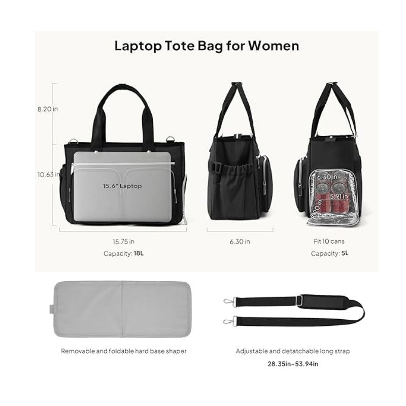 Multifunktionale Tote-Bag mit Isoliertem Fächersystem Brehn