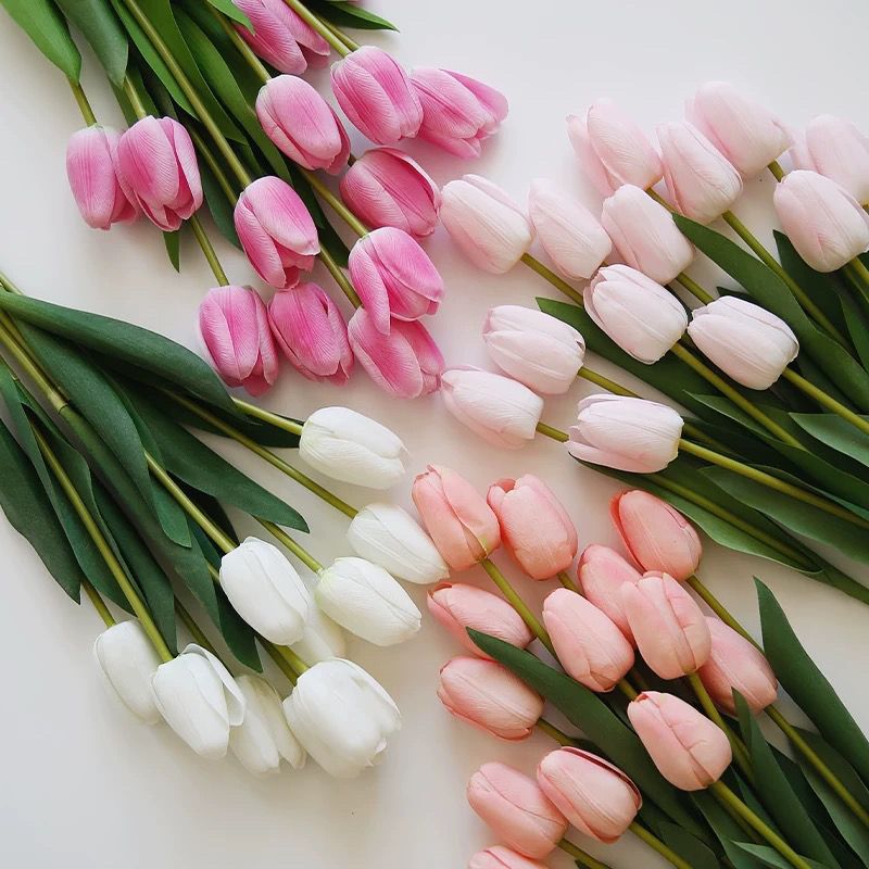 Realistische Künstliche Tulpenblumenstrauß