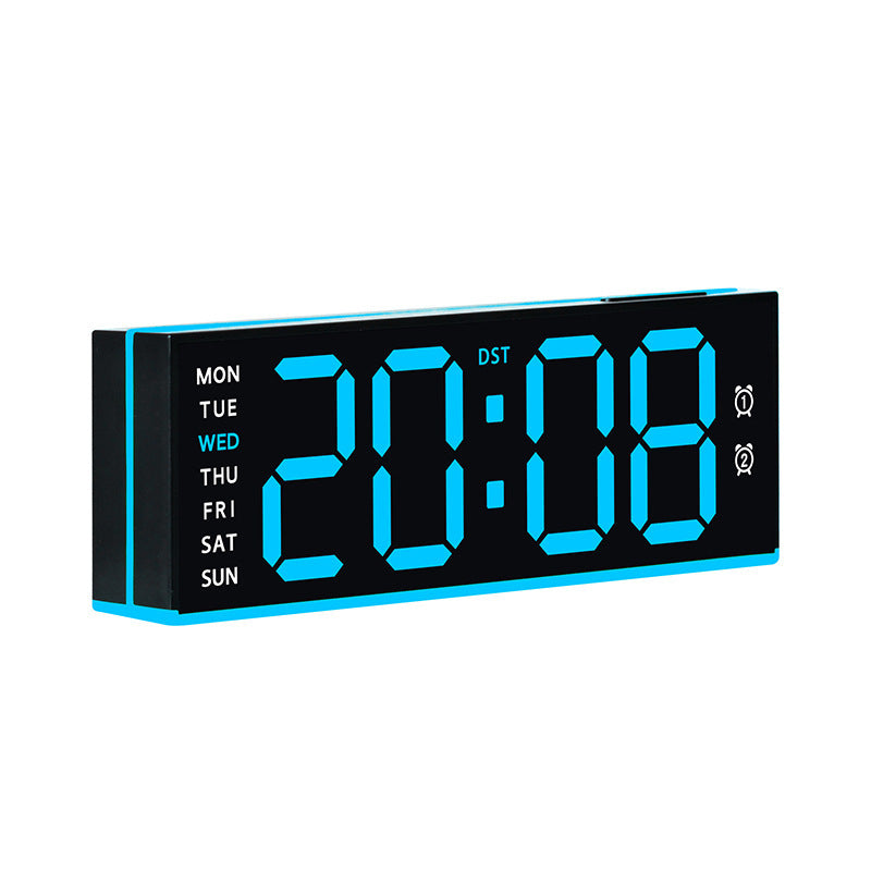Digitaler Tischwecker mit Großem Led-Display und Dualer Alarmfunktion Brehn
