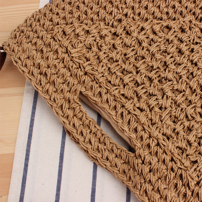Handtasche mit Modernen Makramee-Strukturen Brehn