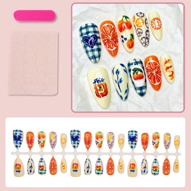 Kreative Frucht Nagelkunst Brehn
