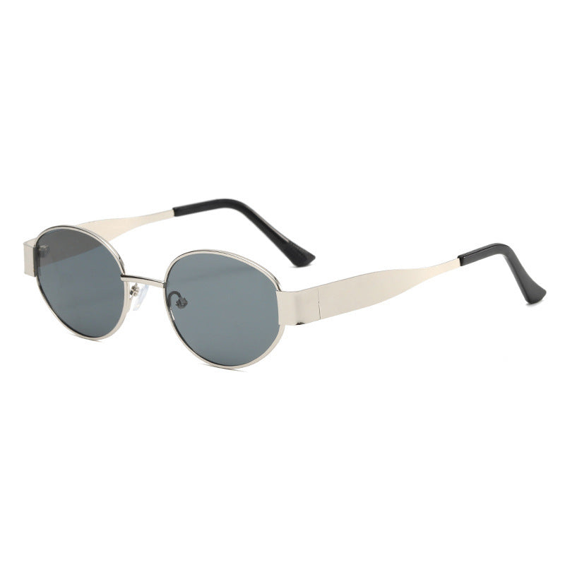 Retro-Runde-Rahmen-Sonnenbrille Brehn