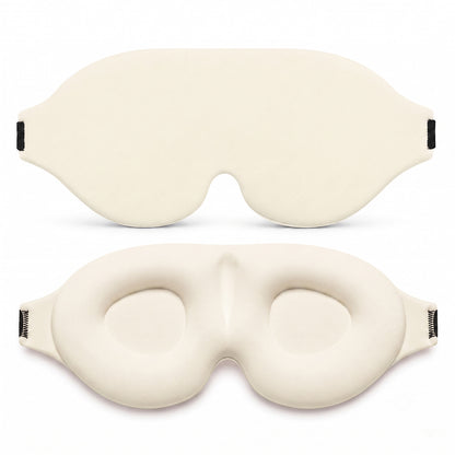 Skulptierte ergonomische Augenmaske aus Memory-Schaum fürs Schlafen Brehn