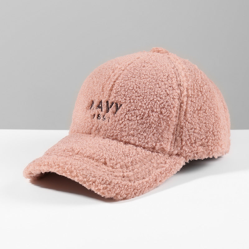 Frauen Fluffy Sherpa Baseball Cap Brehn