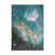 Texturiertes floral abstraktes Leinwand Wandkunst