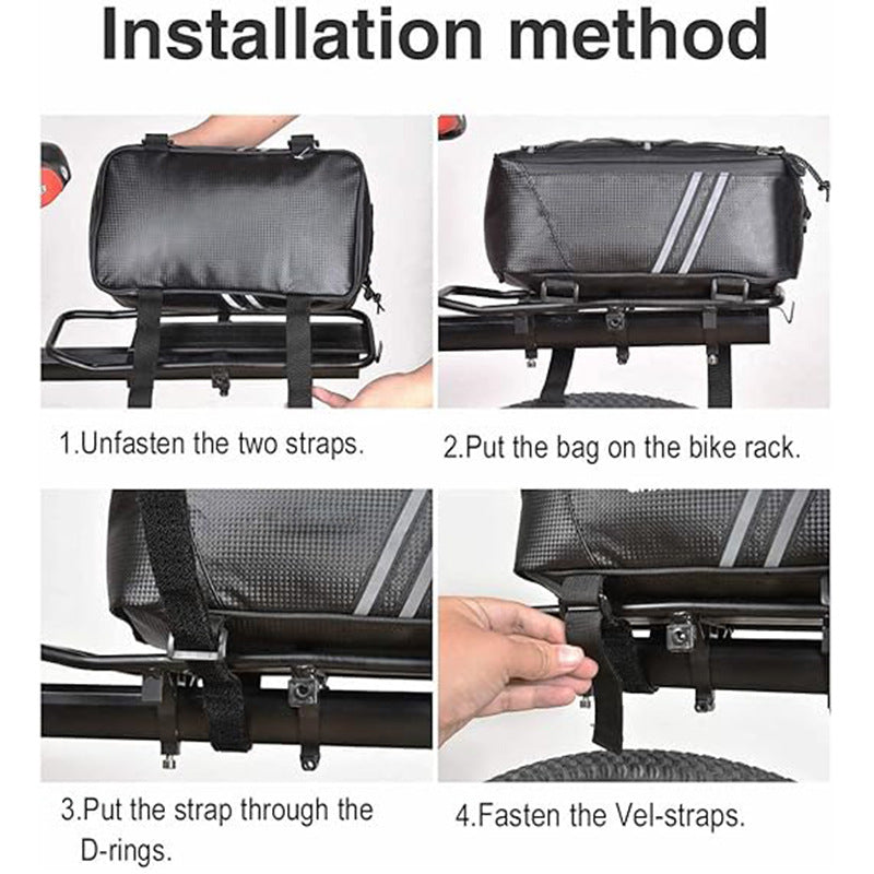 Fahrradtasche mit Praktischer Montagehalterung Brehn
