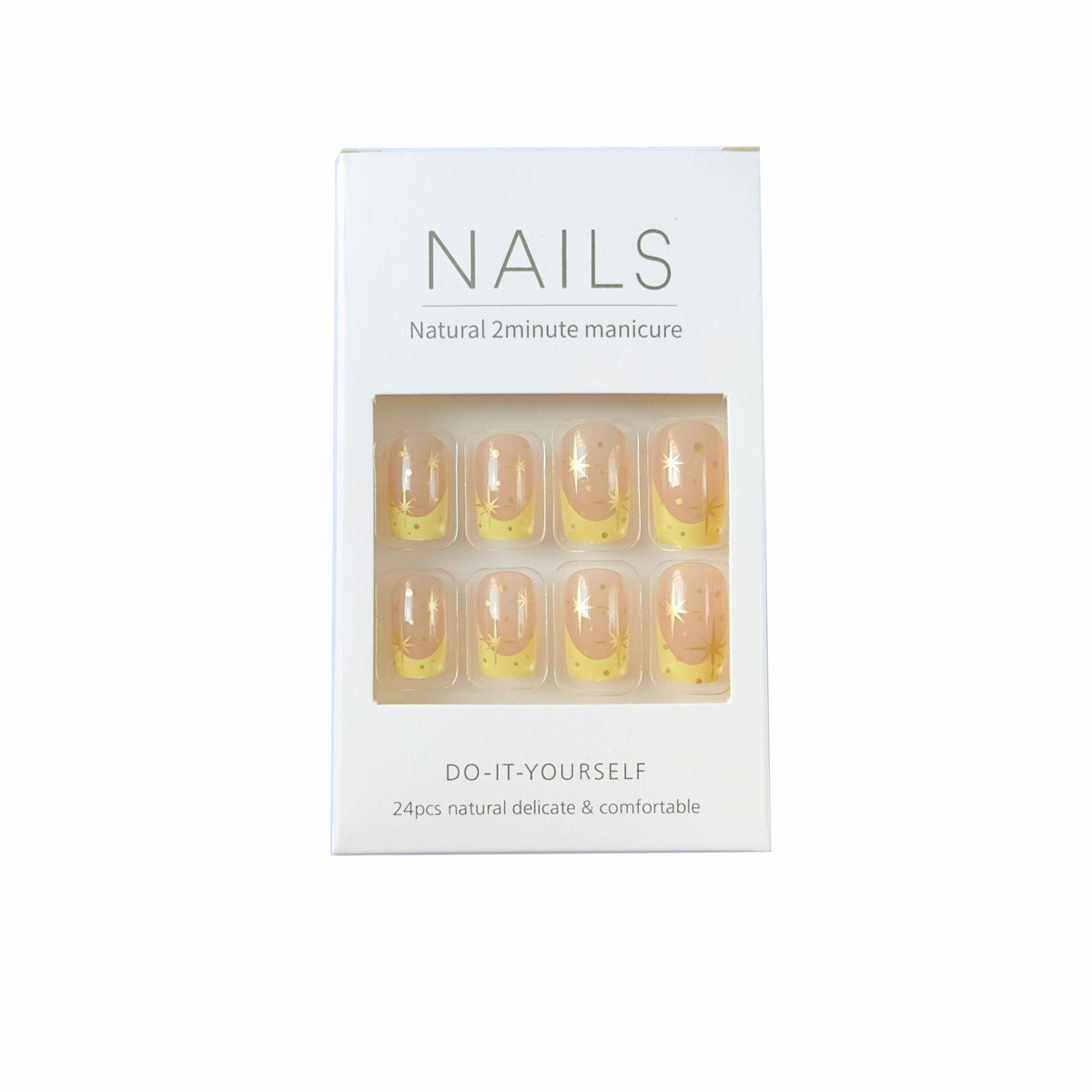 Luxus Druck-On Nagelkunst Set Brehn