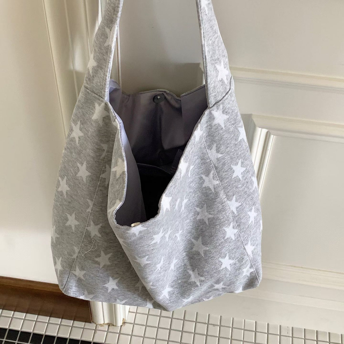 Lässige weiche Stoff Hobo Tasche