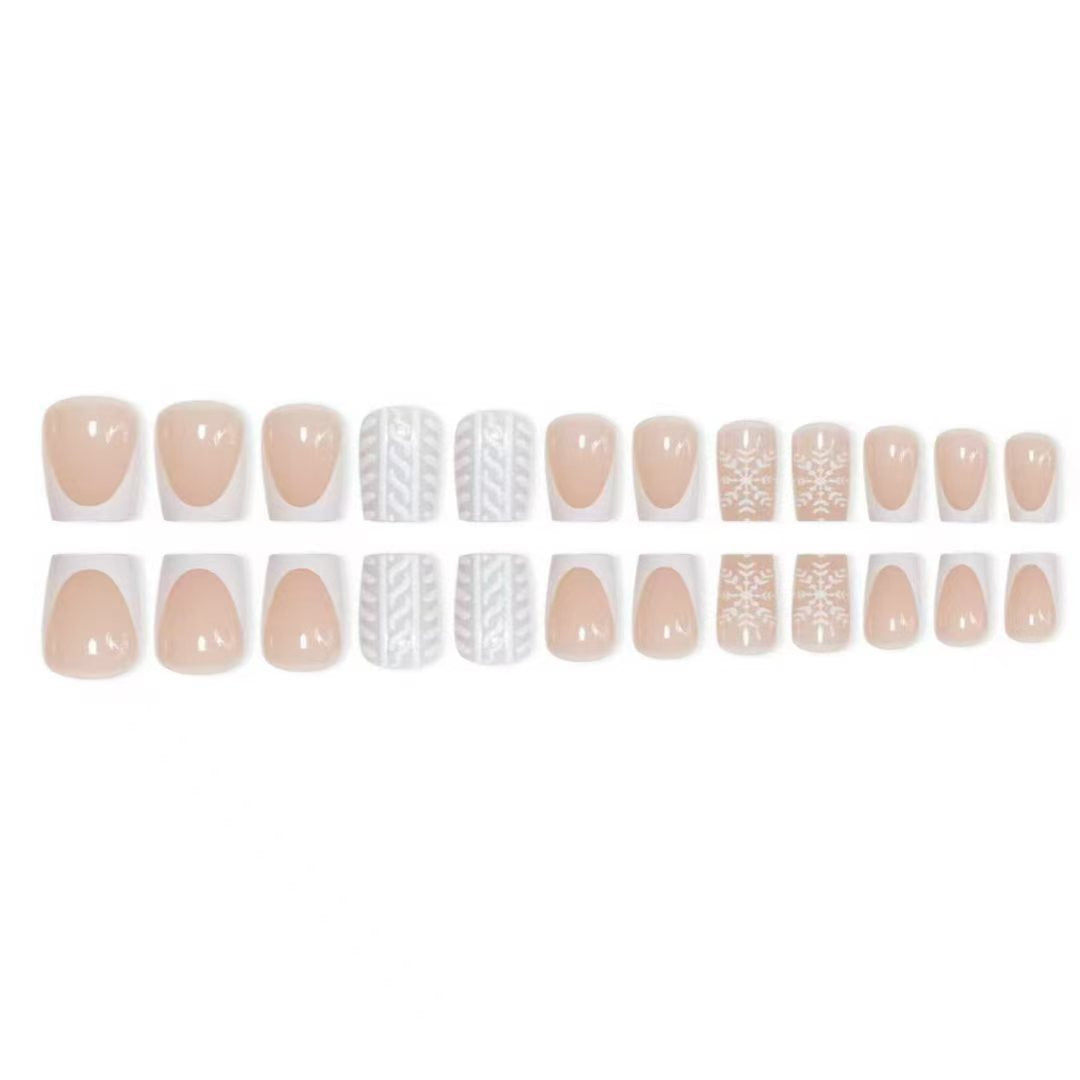 Winter-Themen Nagelkunstdesign Brehn
