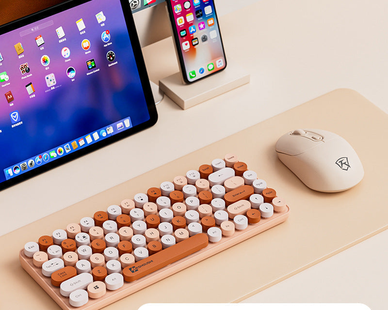 Kabelloses Retro-Tastatur Brehn