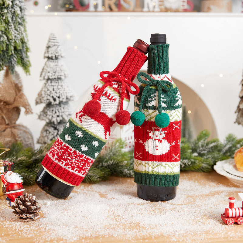 Dekorative Flaschenwärmer im Weihnachtsmann-Design Brehn