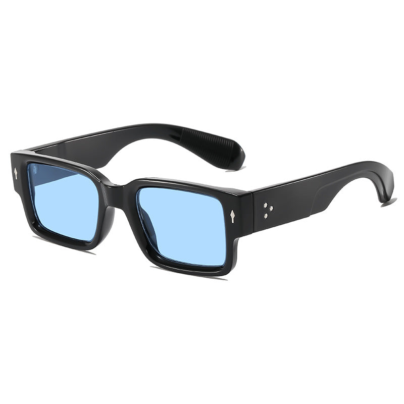 Moderne Minimalistische Quadratische Sonnenbrille Brehn