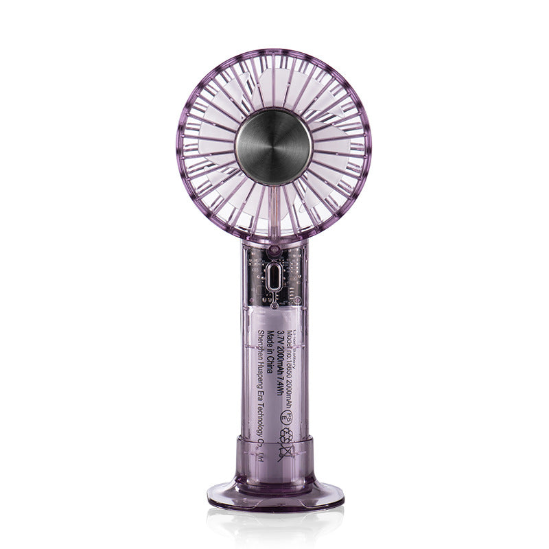 Unisex Tragbarer Wiederaufladbarer Tischventilator Brehn