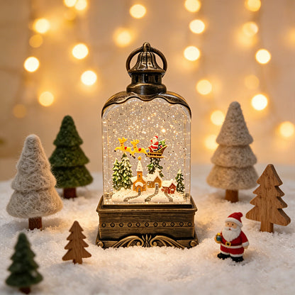 Lichterspiel Schneekugel Brehn