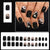 Kunstnagelset mit gruseligem Halloween-Motiv Brehn