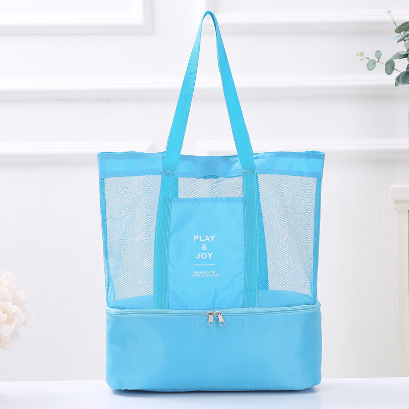 Vielseitige Multi-Taschen Mesh Strandtasche Brehn