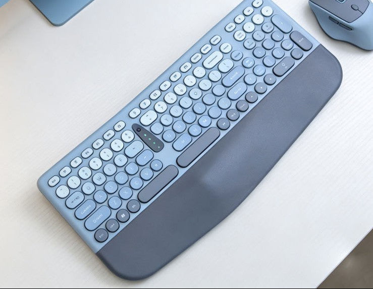 Ergonomische Wireless Tastatur und Maus Combo Brehn