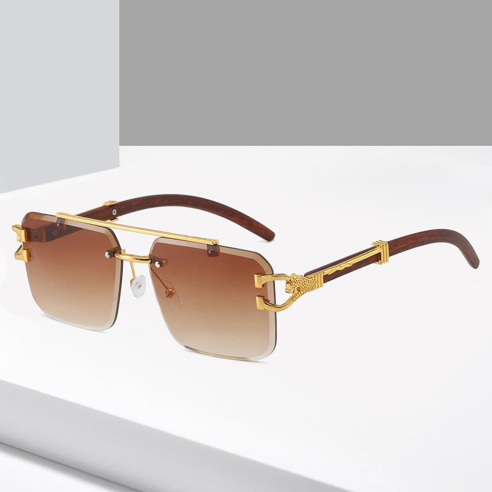 Damen exklusive Designer-Sonnenbrille mit luxuriösen Akzenten Brehn