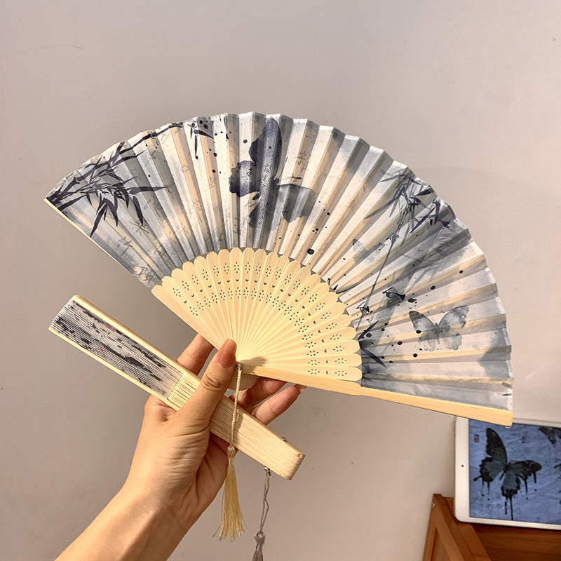 Handgefächer mit Elegantem Schmetterlingsdesign Brehn