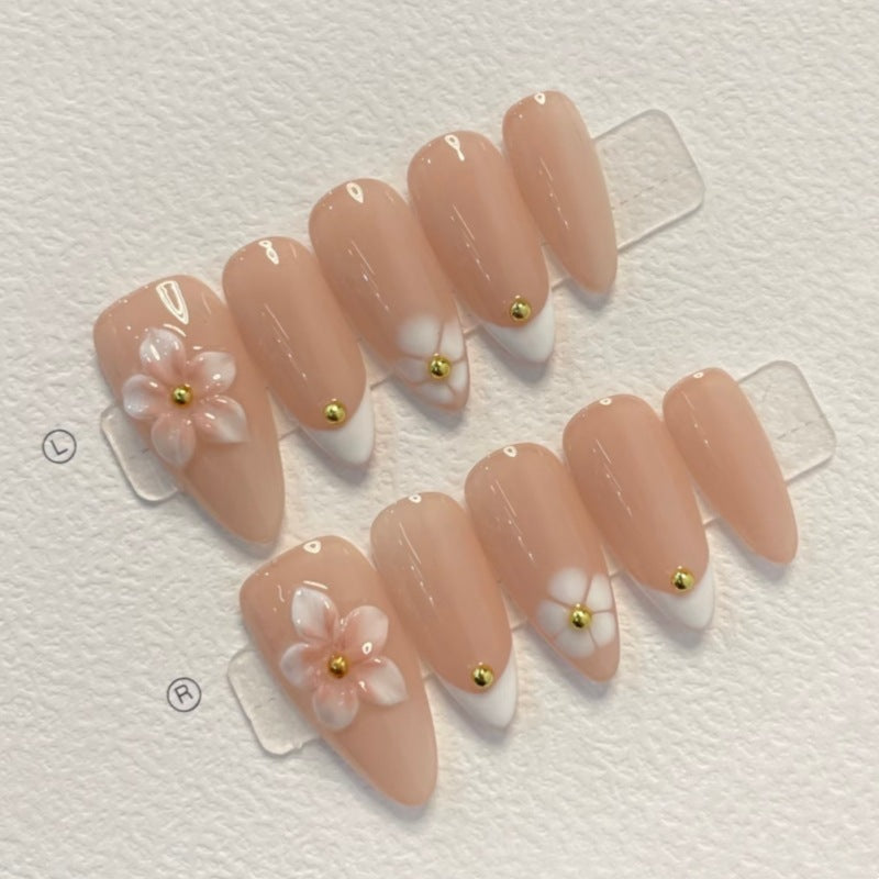 Floral Art Press-On Nageldesign Brehn