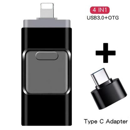 Vielseitiger Dual-Connector-USB-Flash-Laufwerk Brehn
