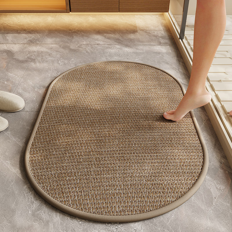 Stylische rutschfeste Badezimmermatte Brehn