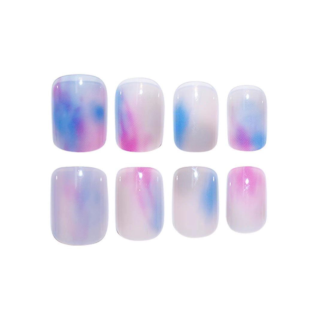 Künstlerische Aquarell-Nagelverlängerungen Brehn