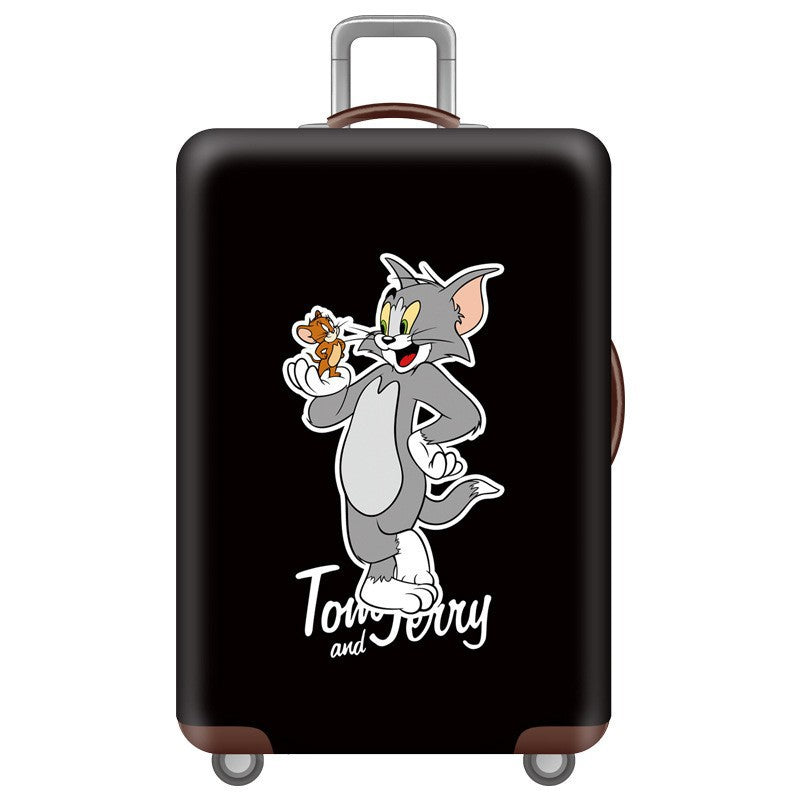 Unisex nan Hartschalenkoffer mit Tom-und-Jerry-Motiv, Teleskopgriff und leichtlaufenden Drehrollen Brehn