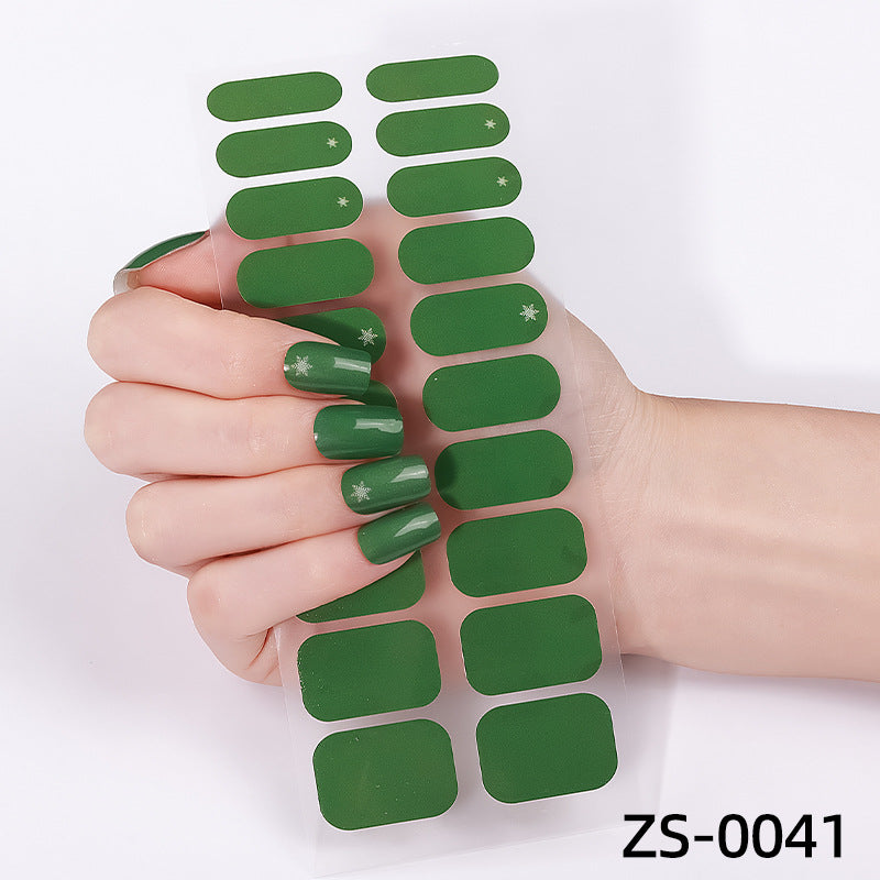 Glänzende Ombre-Nagelüberzüge