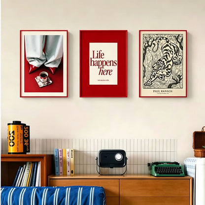 Motivational Wandkunst Druck
